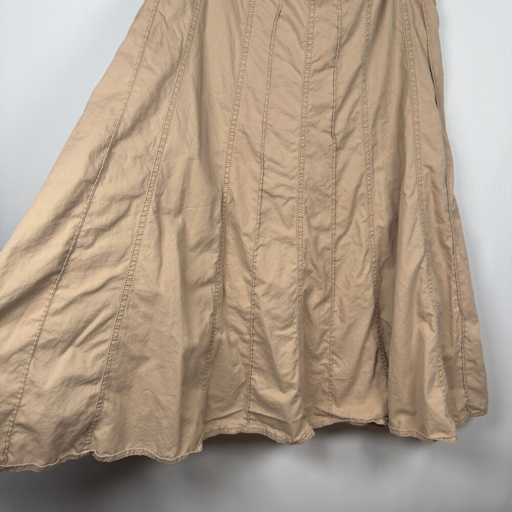 Vintage Faded Glory Women's A-line Skirt Tan Streetwear Size 14 - Picture 4 of 6